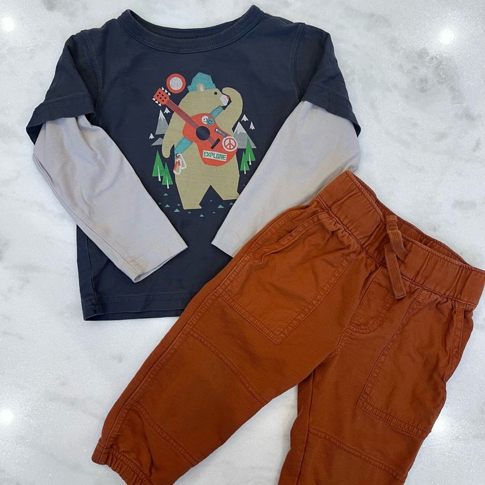 Camping bear set